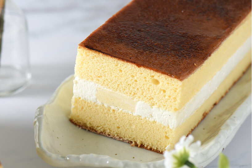 焦糖布蕾蛋糕 Caramel Pudding Cream Cake