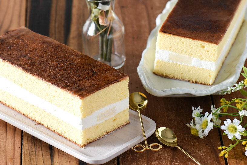 焦糖布蕾蛋糕 Caramel Pudding Cream Cake