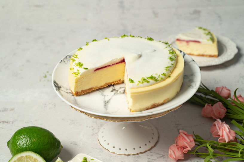雪藏莓果乳酪蛋糕6吋 Lemon Yogurt Berries Cheesecake 6 inches