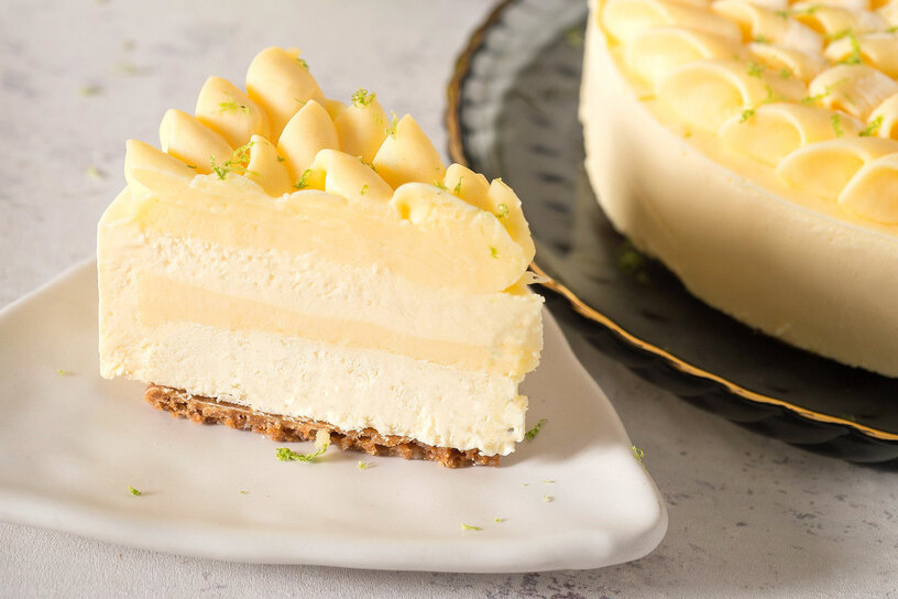 花現檸檬乳酪蛋糕6吋 Lemon Cheesecake 6 inches