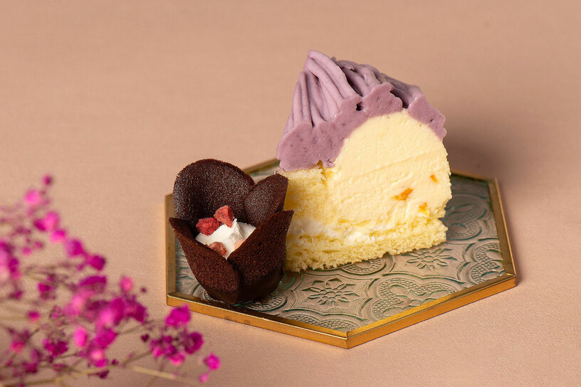 芋金香乳酪蛋糕5吋 Taro Cheesecake 5 inches