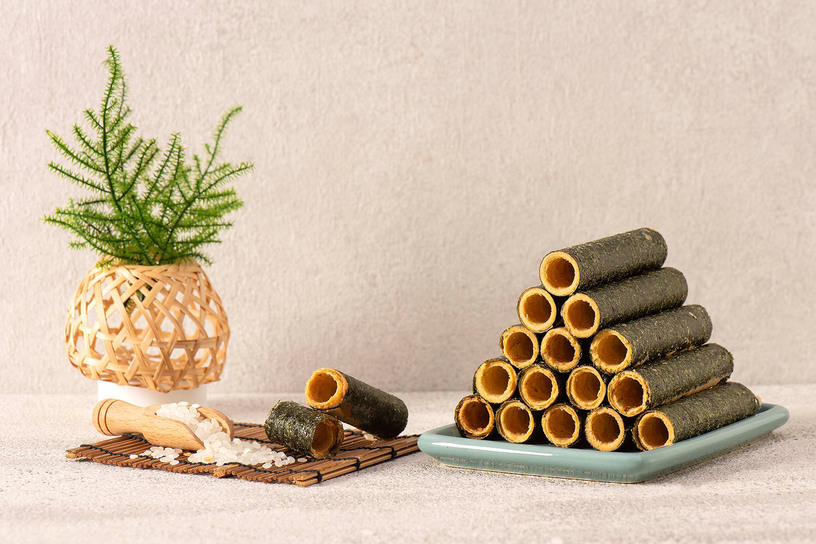 海苔米捲捲-津緻輕巧盒 Seaweed Roll Cookie (10 pcs/pack)