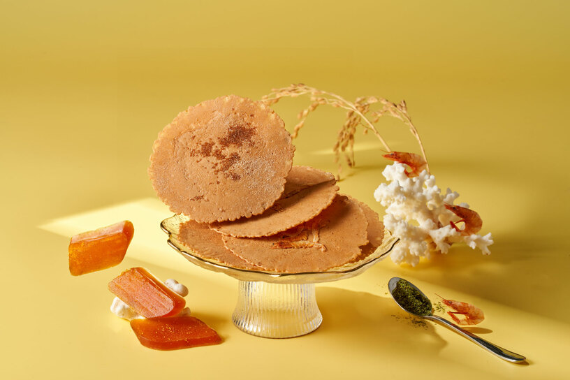 珍藏鐵盒-芥末烏魚子米餅 Mullet Roe Rice Cookie