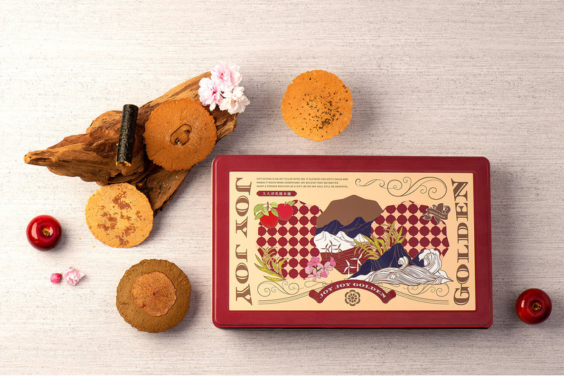 米滿幸福豐藏鐵盒 Assorted Rice Cookies Gift Tin