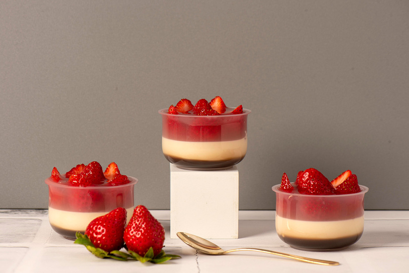 【門市限定】草莓布丁(布能莓有你) Strawberry & Raspberry Jelly Pudding
